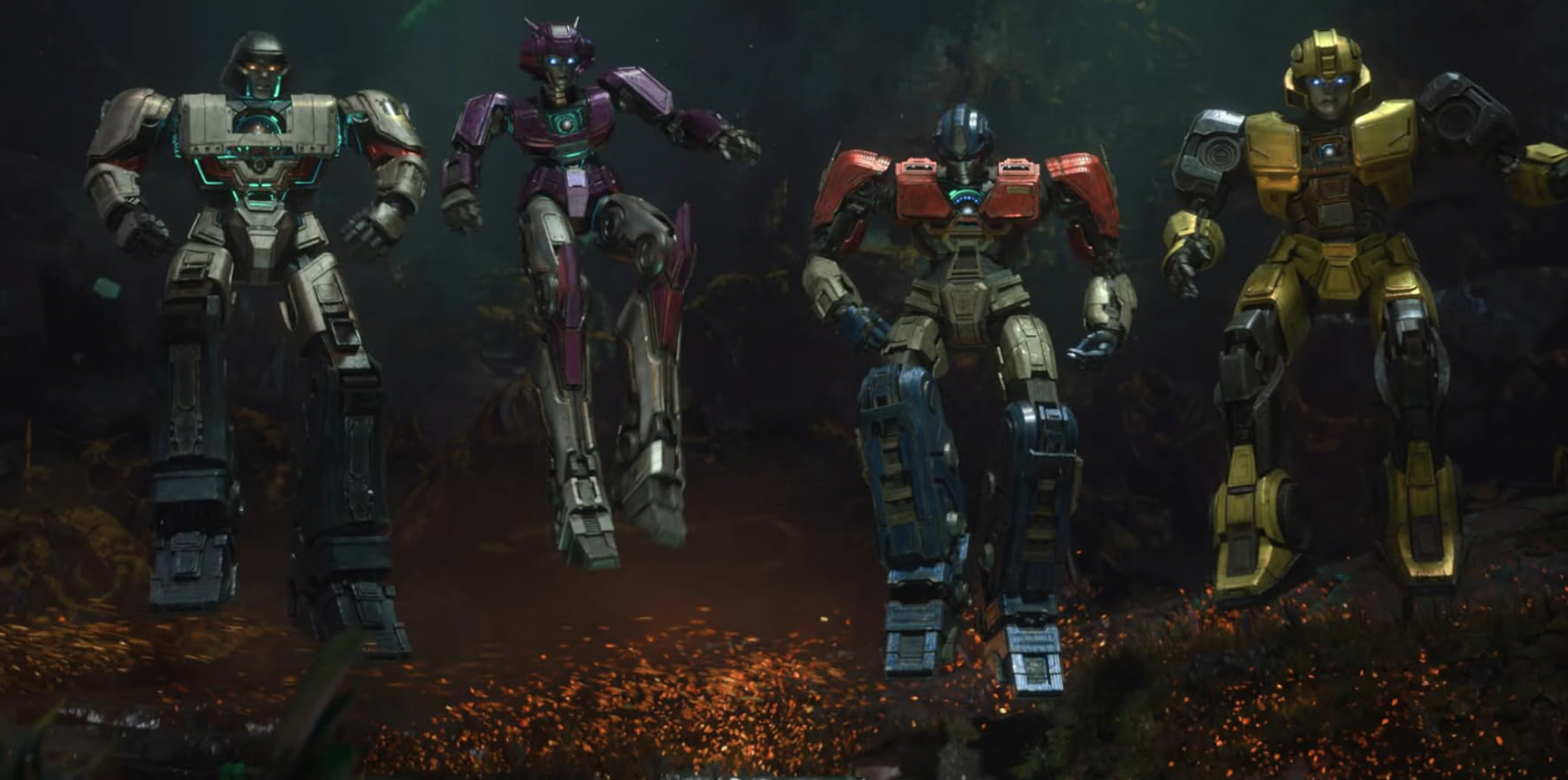 트랜스포머 ONE의 캐릭터들입니다.