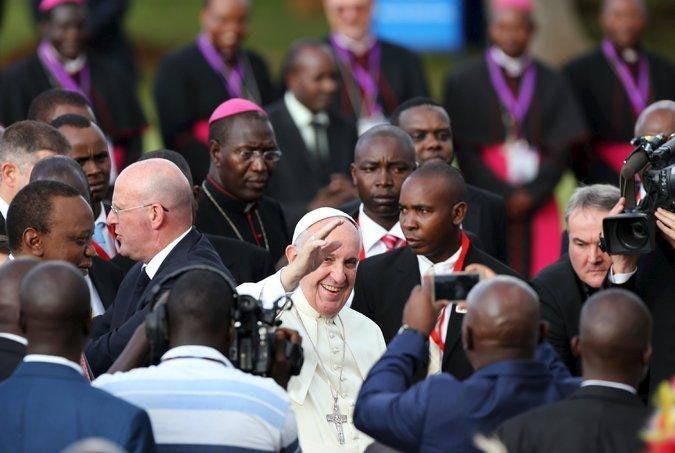 교황의 케냐 방문