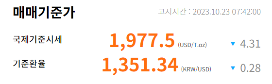 매매기준가