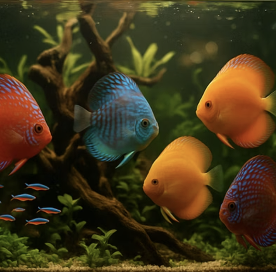 디스커스 합사 가능한 어종 BEST 5 (온순한 친구들)