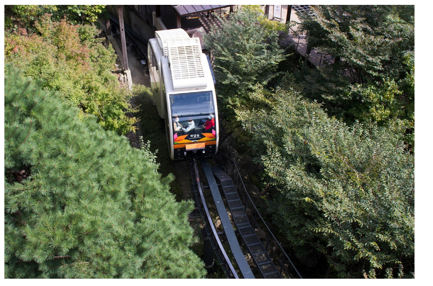 화담숲 모노레일