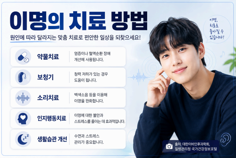 이명의 치료방법 이미지사진