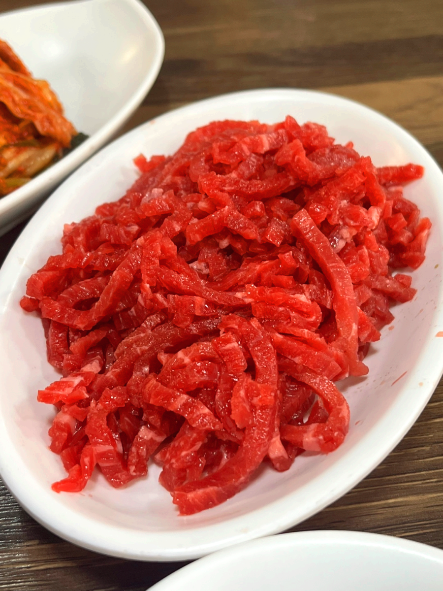 유구읍 유구정육식당 육회