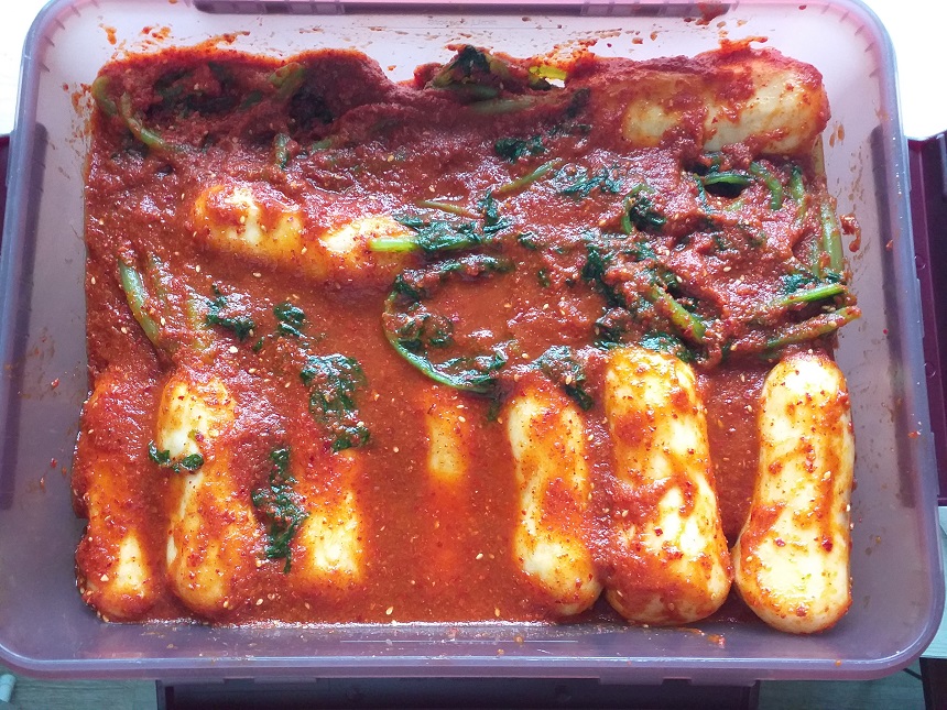 여름알타리김치