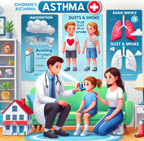 아이의 천식 관리와 치료 가이드