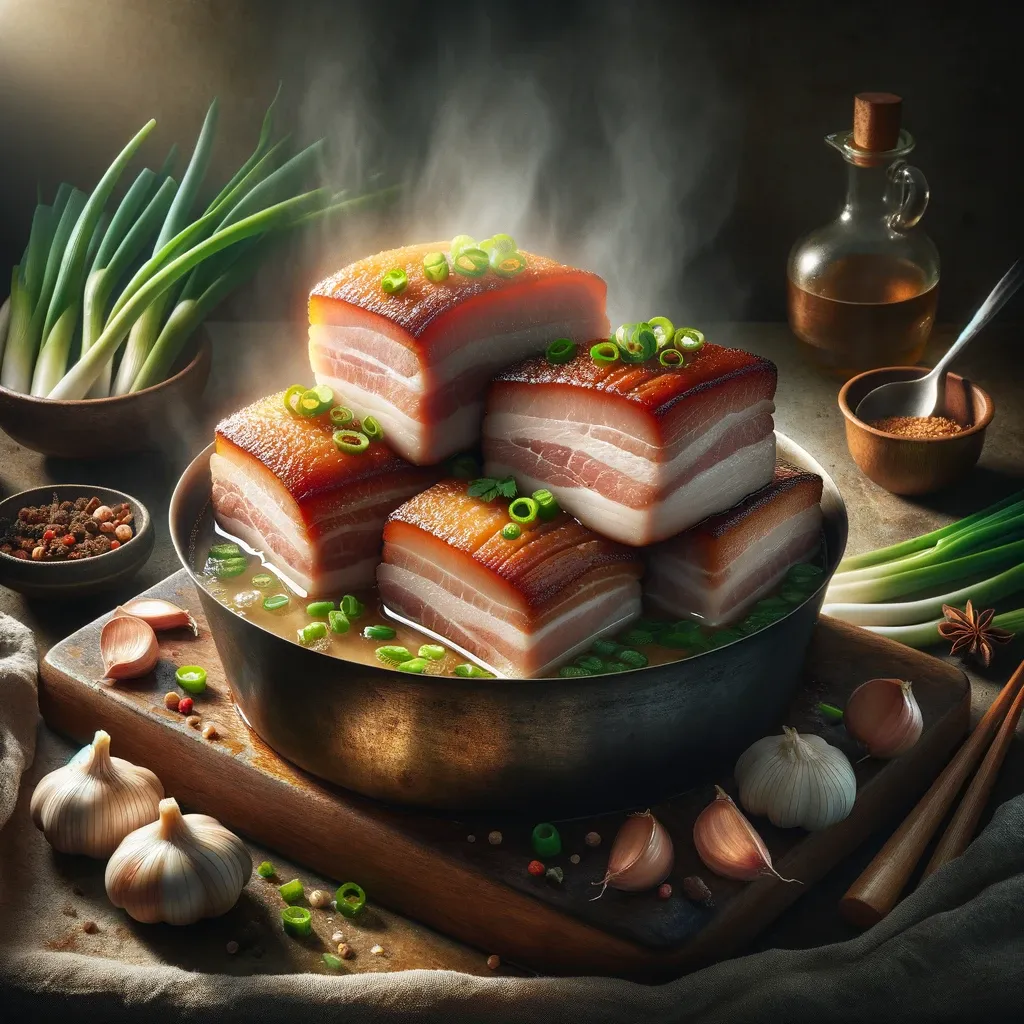 삼겹살 수육을 부드럽고 담백하게 삶는 요리법