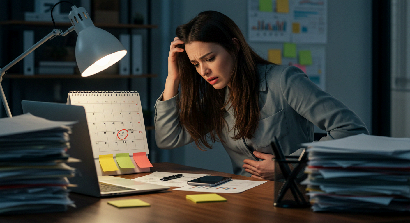 혈액순환 장애가 심한 생리통을 부르기도 해요.