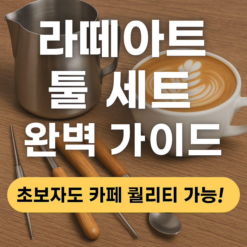 라떼아트 툴