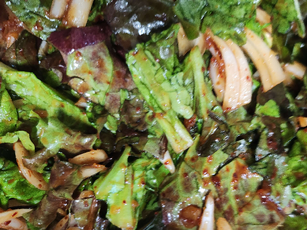 상추겉절이 황금레시피