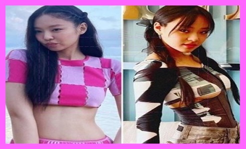 스커트와 매치되는 크롭 탑