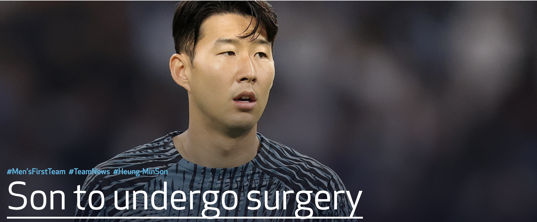 손흥민 수술 후 월드컵 출전