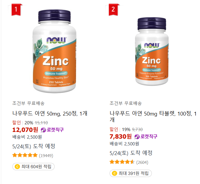 면역력을 높이는 영양제