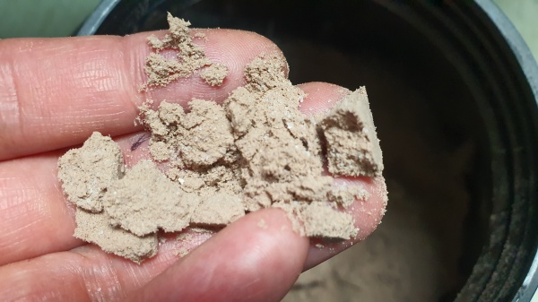 손에-올려진-단백질-가루