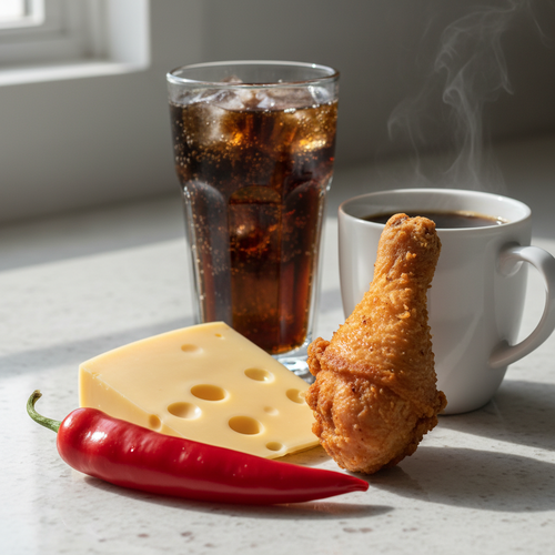 장염일 때 절대 먹지 마세요! 최악의 음식 5가지