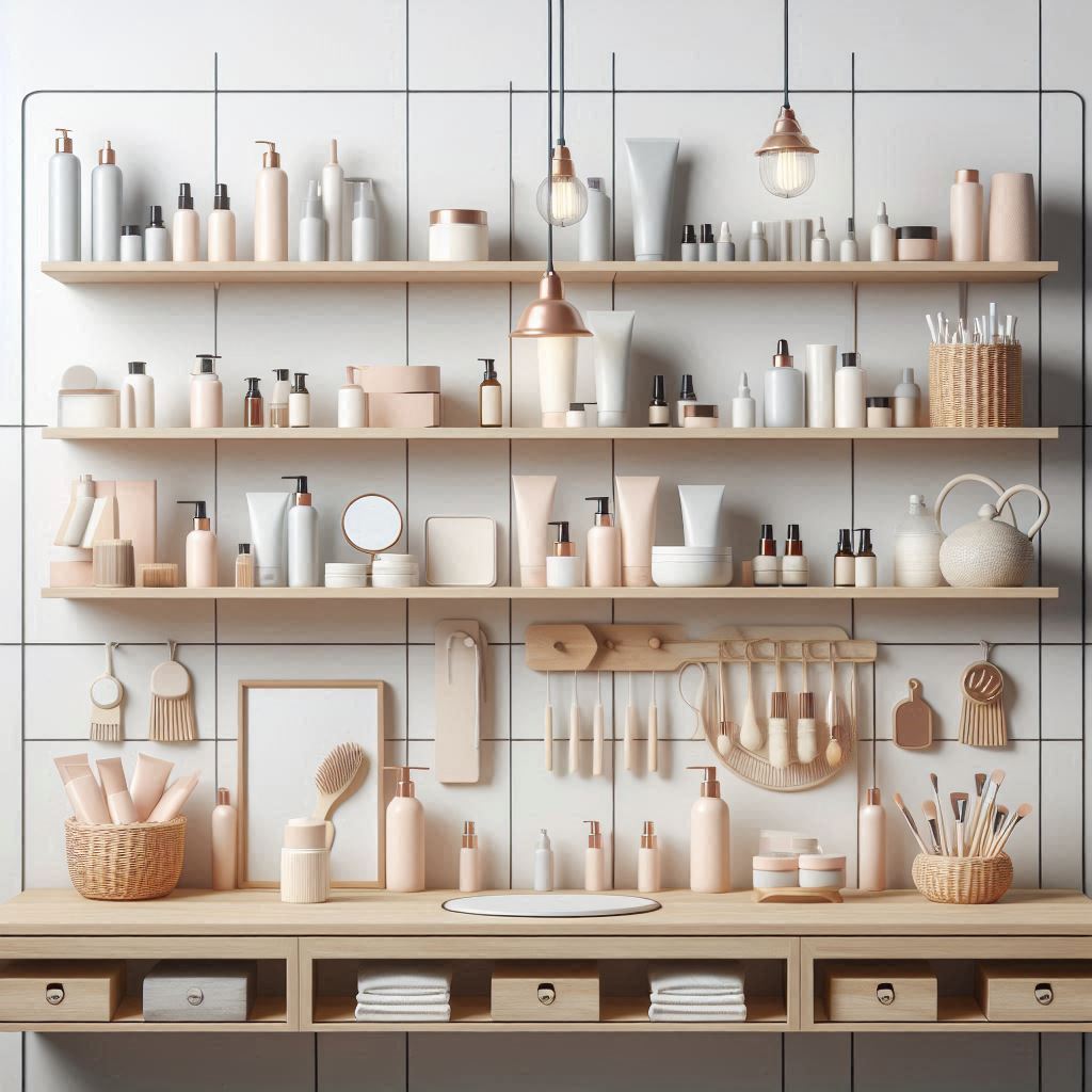 피부,체형관리 샵 배경