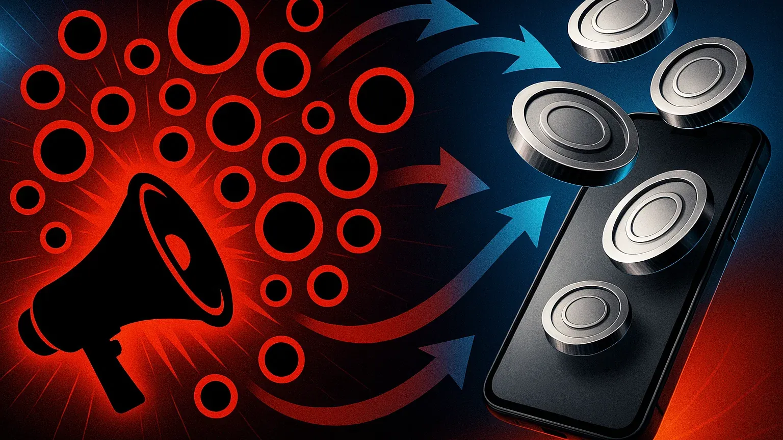 단통법 폐지 발표 뉴스와 스마트폰 할인 혜택을 비교하는 인포그래픽