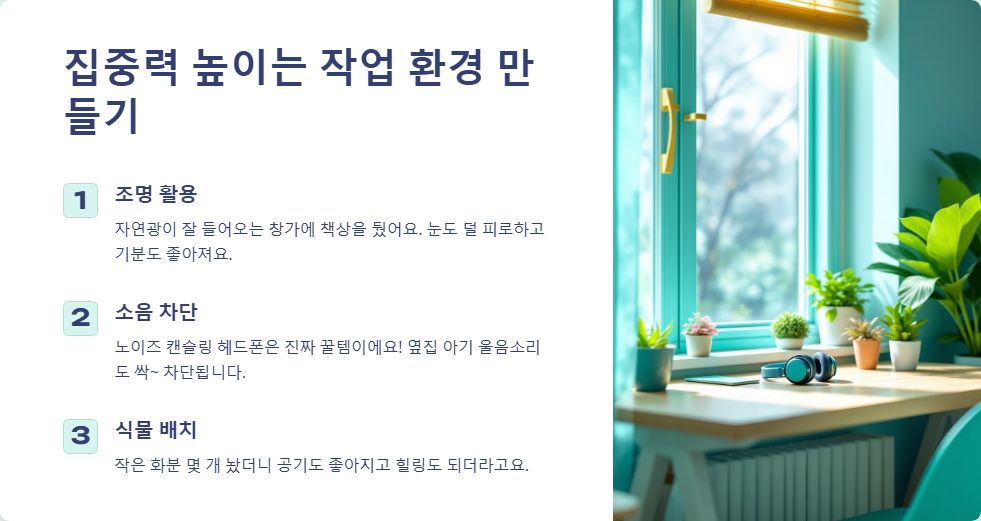 작은 방 재택근무 환경 구축
