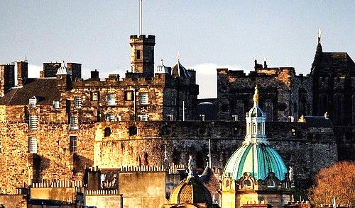 스코틀랜드의 에든버러 성