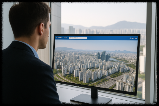 브이월드 관련 이미지