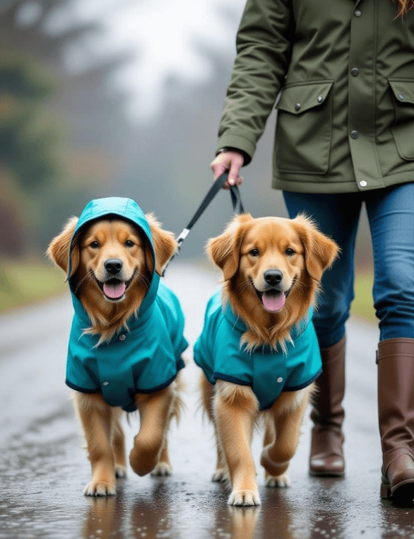 대형견, 소형견, 강아지 우비