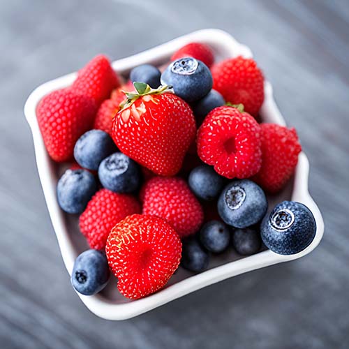 딸기-산딸기-블루베리