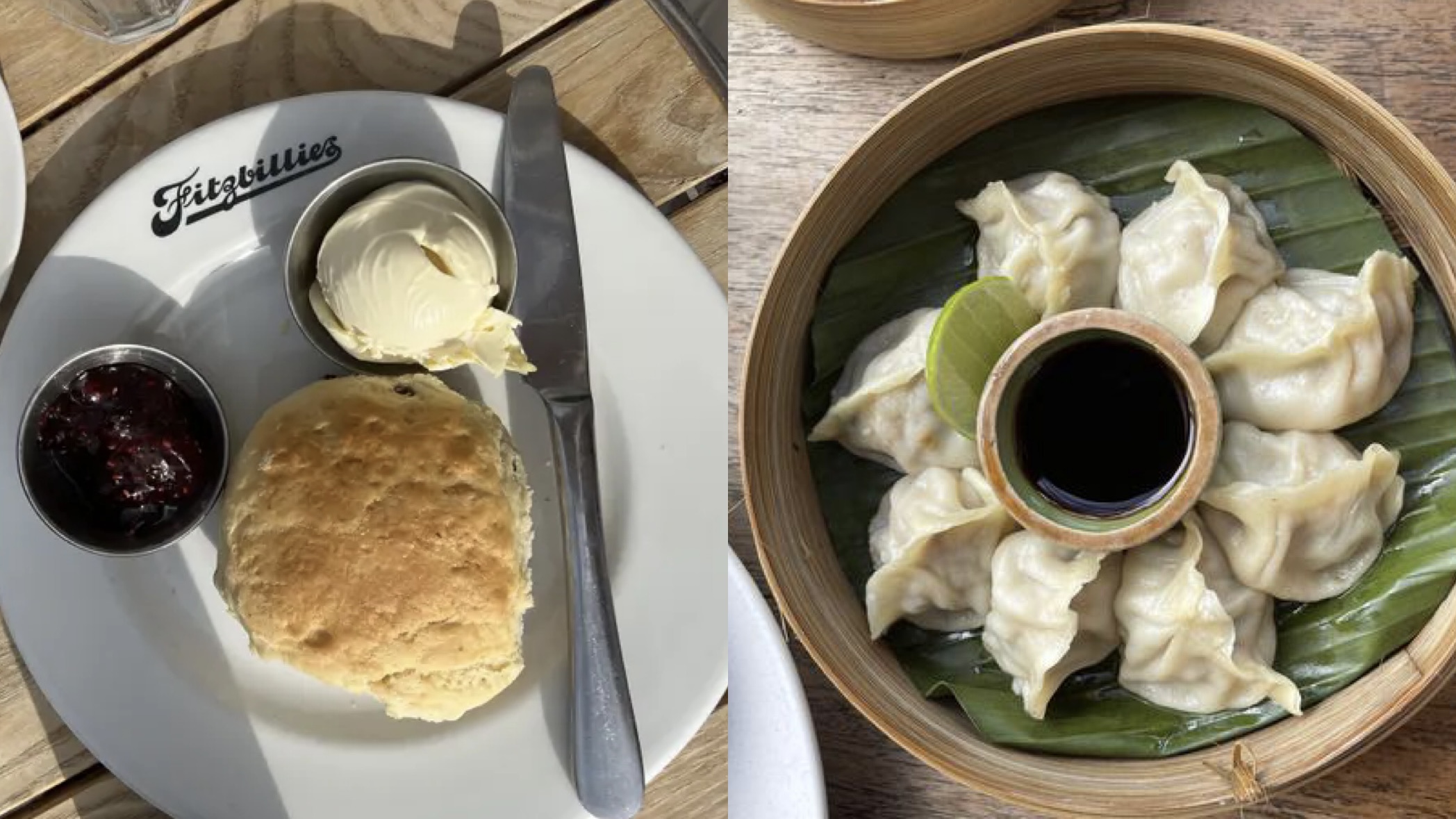 영국과 중국 티푸드 사진