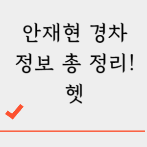 안재현 경차