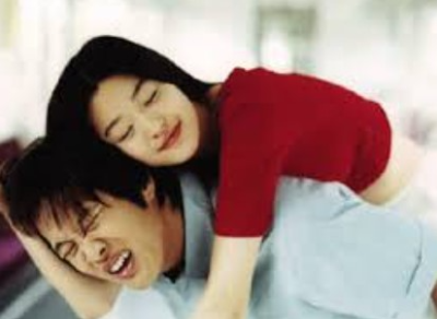 엽기적인 그녀 영화 속 한장면 그녀와 견우
