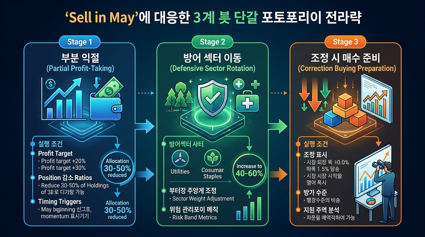 Sell in May 대응을 위한 3단계 포트폴리오 전략