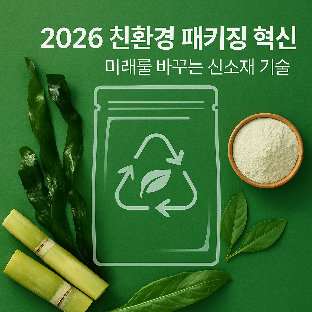 친환경 패키징의 미래: 지속가능성을 높이는 신소재 기술