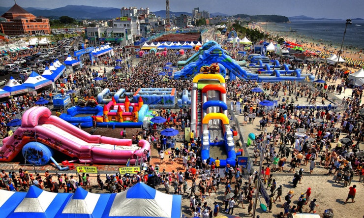 "여름의 성지, 보령 대천해수욕장 머드축제 완전 정복"