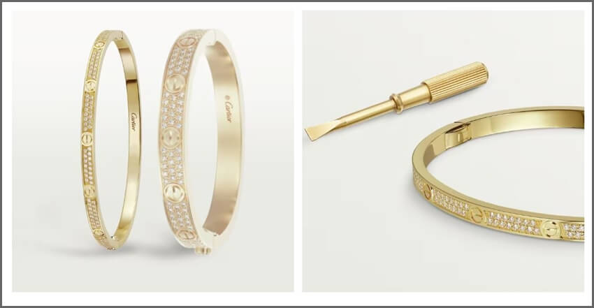 스몰 파베 골드