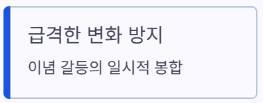 급격한 변화 방지