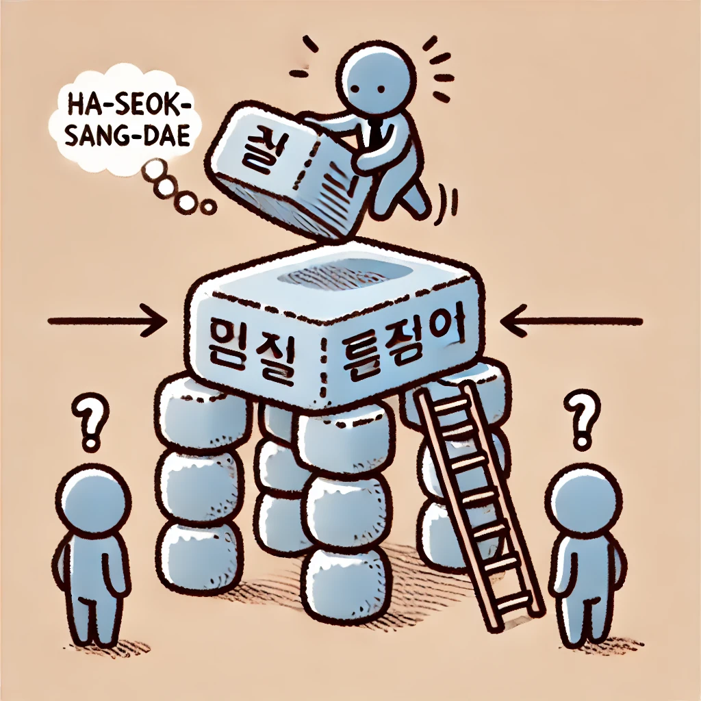 하석상대 (下石上臺) 임시방편의 지혜와 그 한계 - 1. 하석상대의 정의와 유래