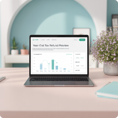 연말정산 미리보기 이미지