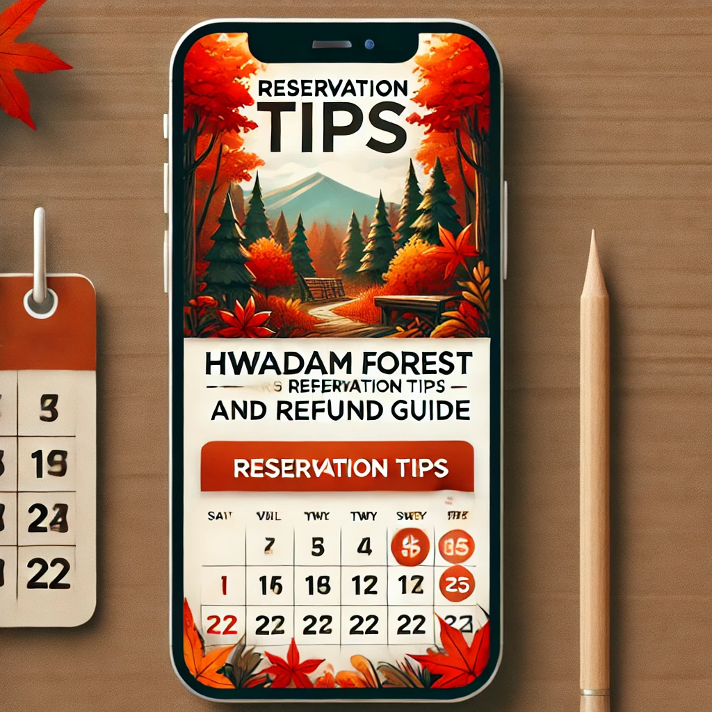 화담숲 예약 방법 및 환불 규정 완벽 가이드 &ndash; 단풍 시즌 필수 정보