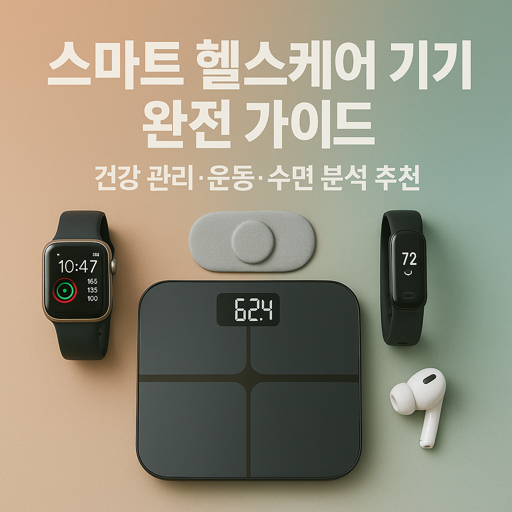 스마트 헬스케어 기기 완전 가이드