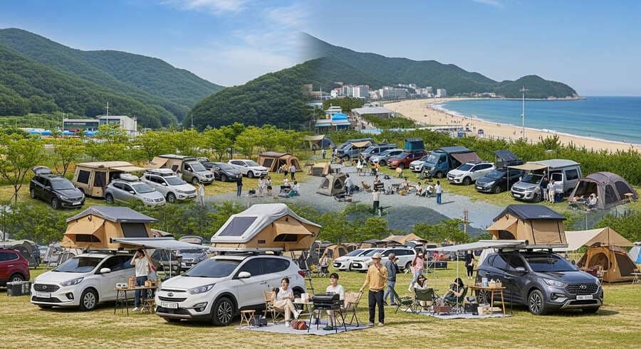 차박 성지 2025: 캠핑 초보도 즐길 수 있는 국내 차박 명소