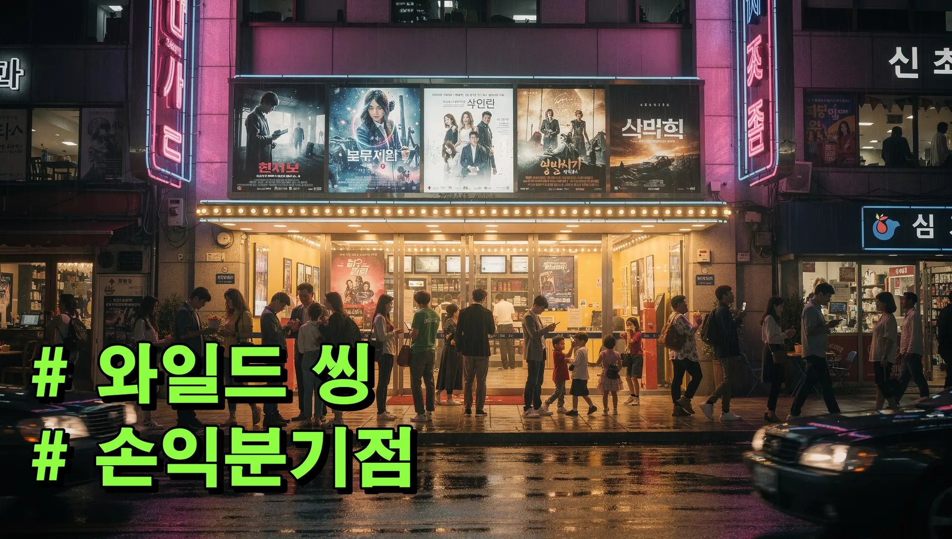 와일드 씽 손익분기점