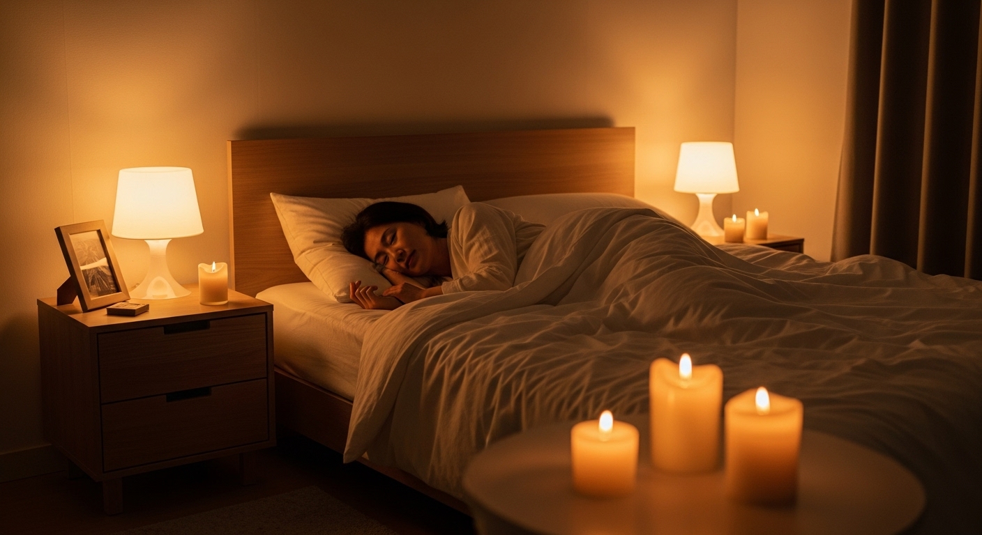 편안한잠자리,숙면중년여성