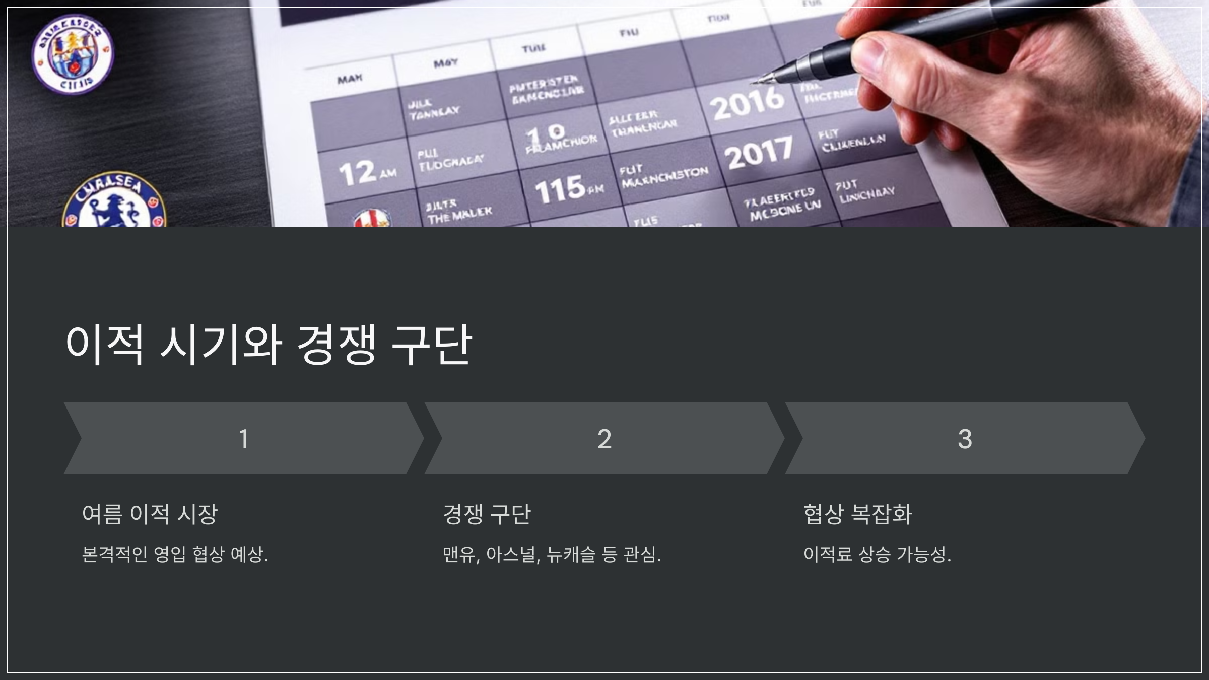 이적 시기와 경쟁 구단