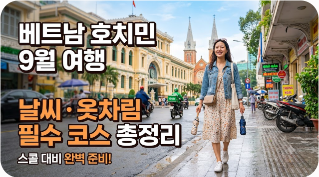 베트남 호치민 9월 날씨 옷차림 추천 여행지