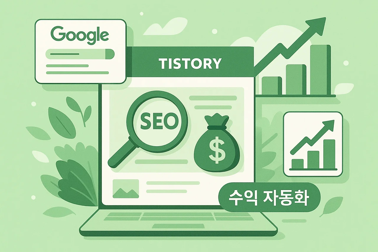 티스토리 블로그, 이제 구글 최상단에서 돈 벌자! 2025 SEO 고급 전략 5가지