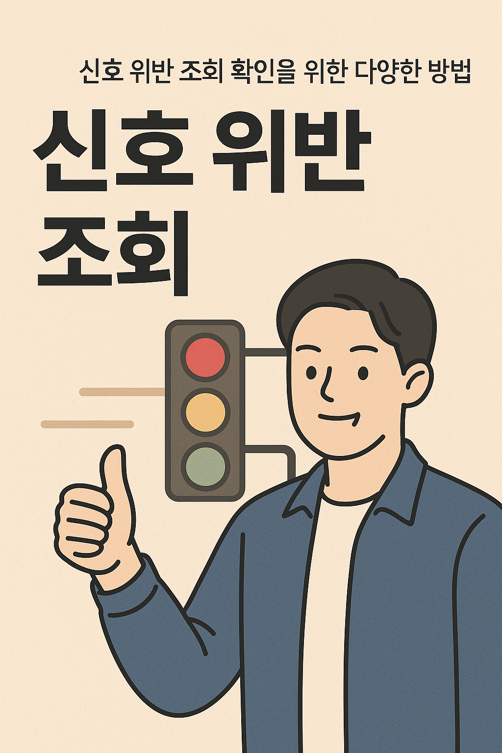 신호 위반 조회