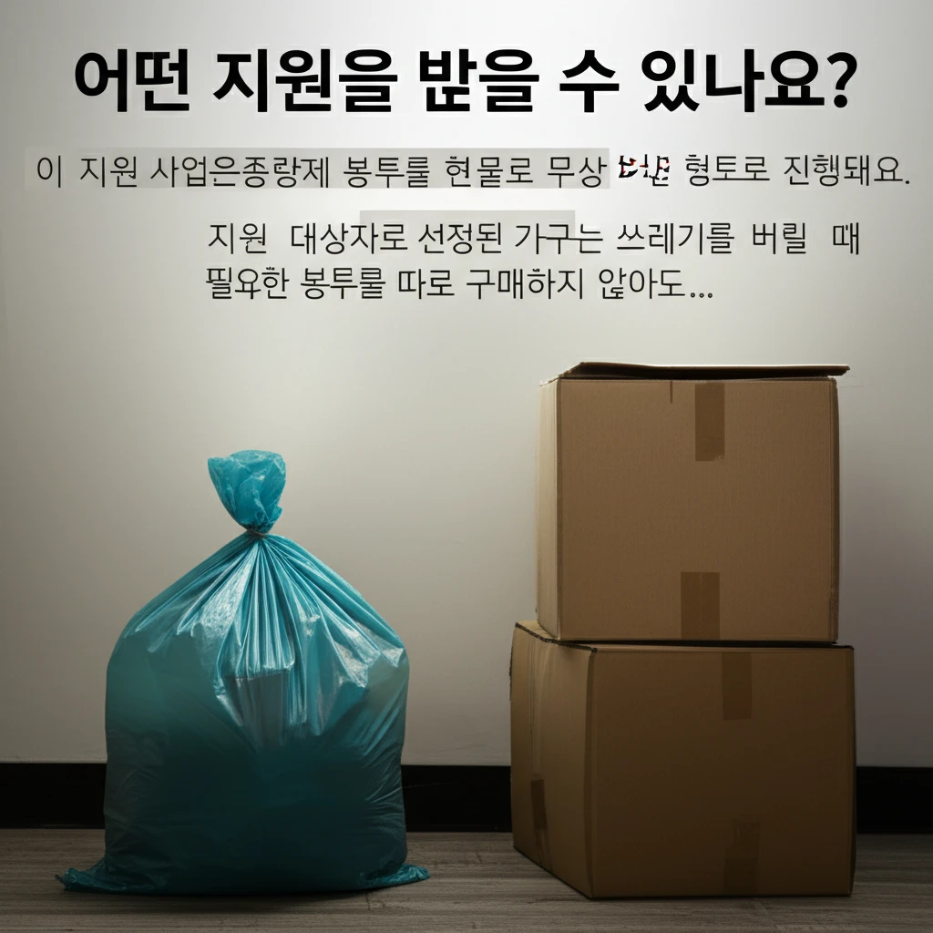 포천시 2025 종량제 봉투 무료 지..