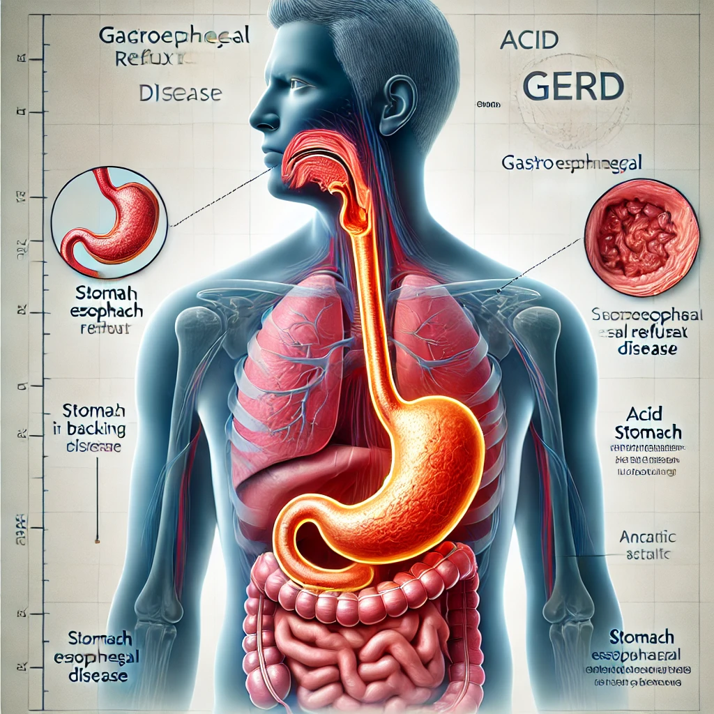 현대인의 역류성 식도염 주요 원인 이미지