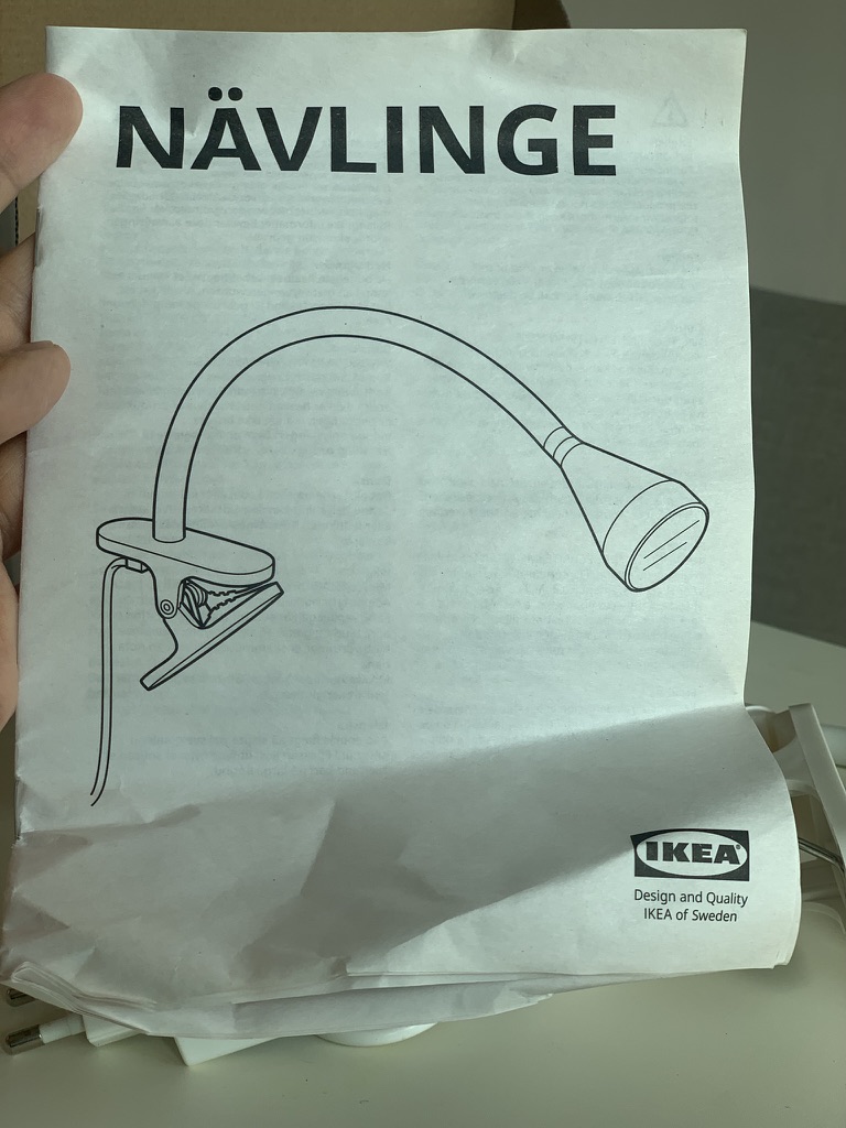 이케아 네블링에 설명서