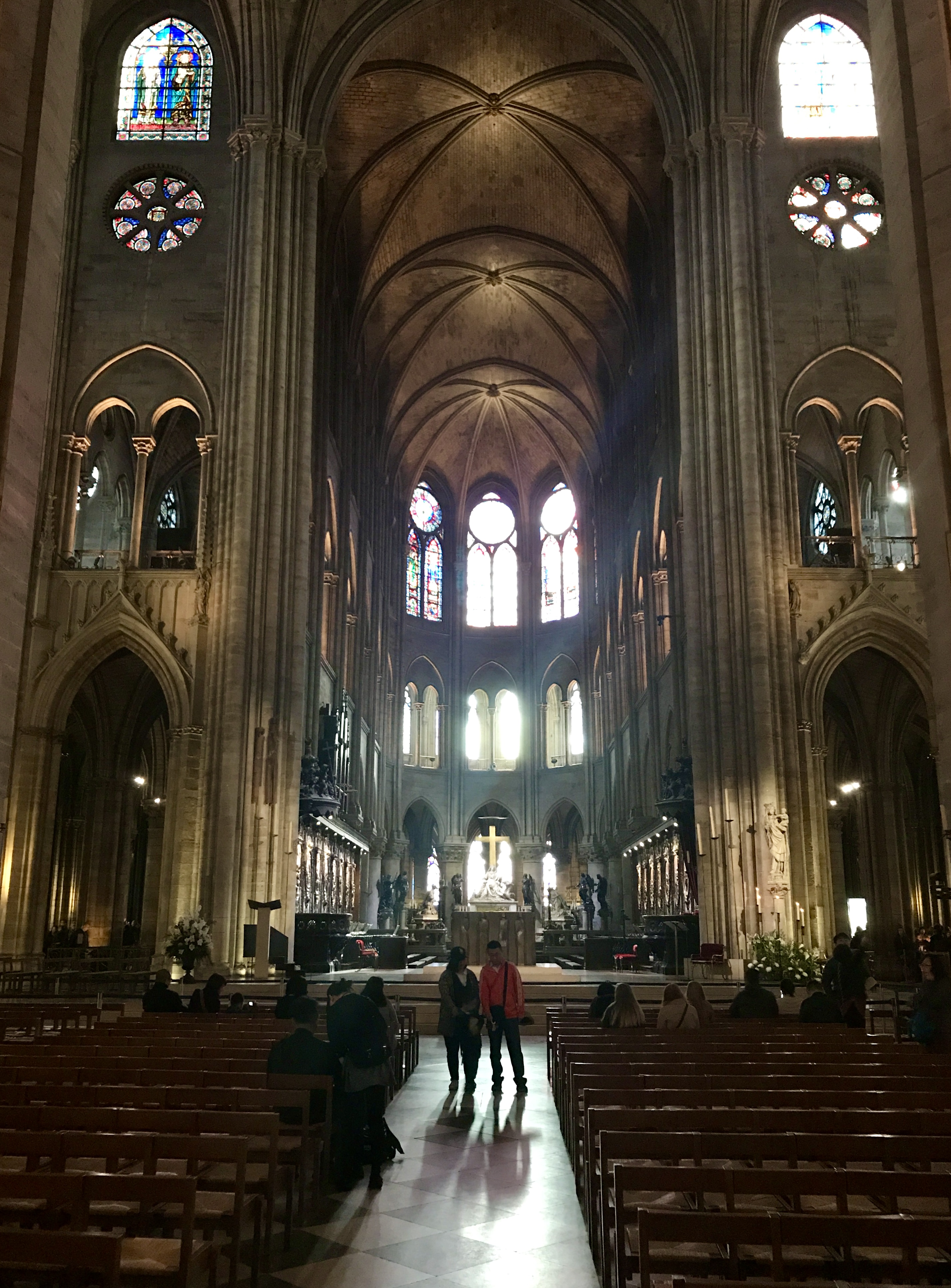 노트르담 대성당 과거 실내모습3
