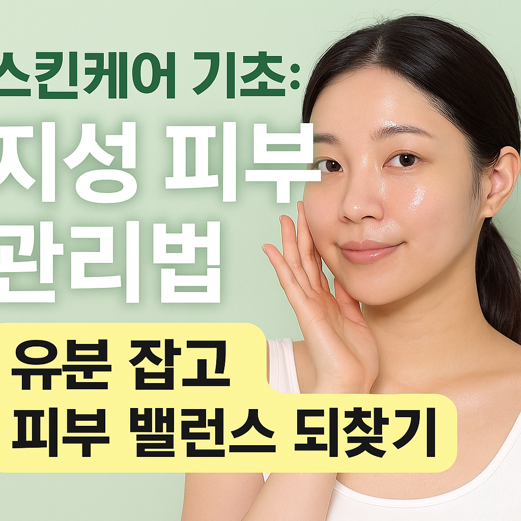 지성 피부 관리법