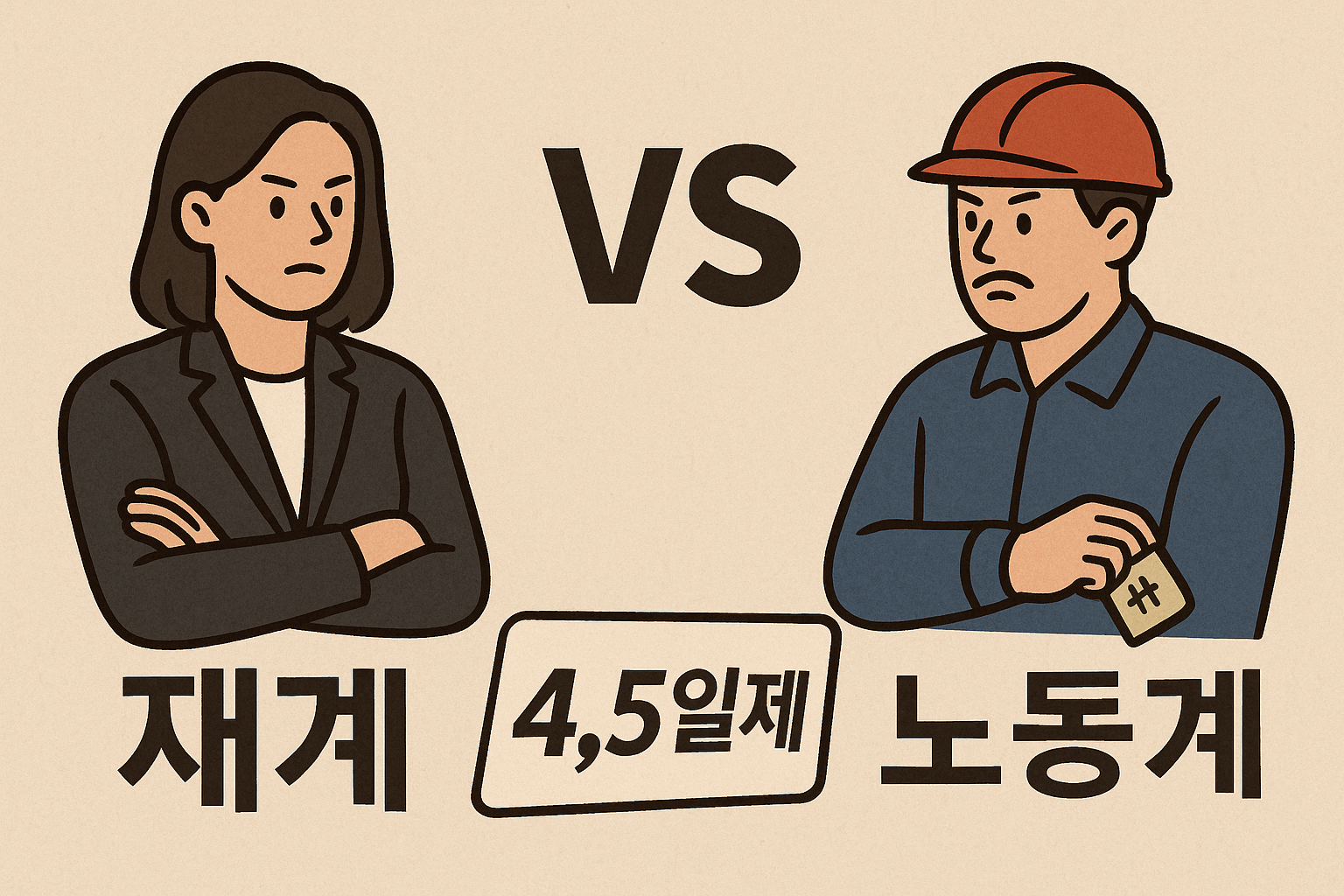 주4.5일제,이재명,노동계,재계,대선공략